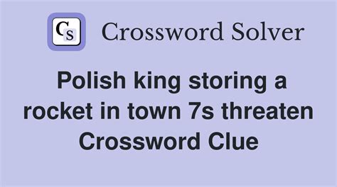 threaten crossword clue